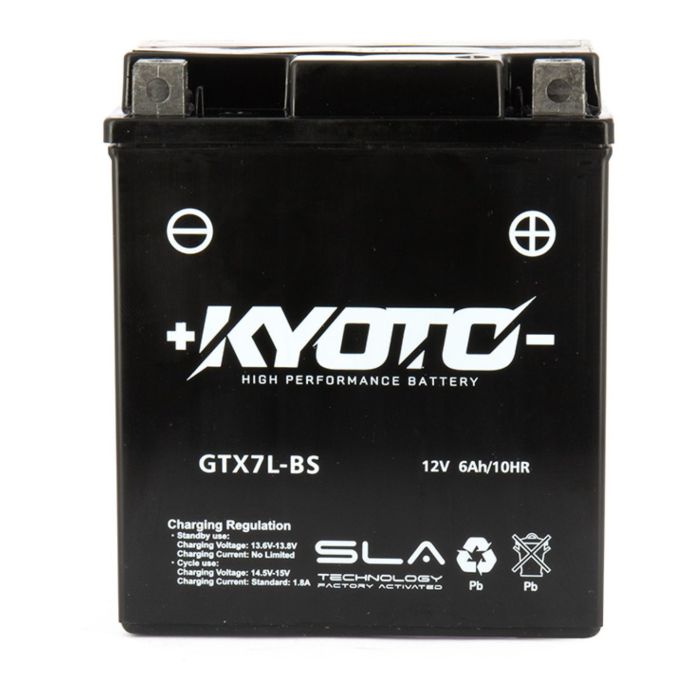 Batteria Moto Kyoto Ytx7l-bs Sla Agm - Pronta All'uso