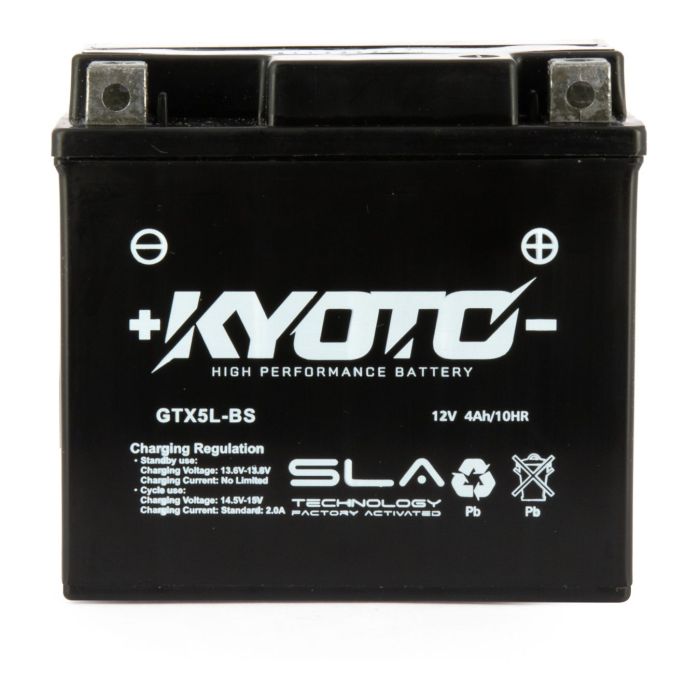 Batteria Moto Kyoto Ytx5l-bs Sla Agm - Pronta All'uso