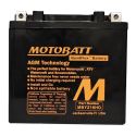 Batteria Potenziata Agm Motobatt 16,5 Ah Mbyz16hd