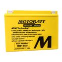 Batteria Potenziata Agm Motobatt 20,5 Ah Mb16au