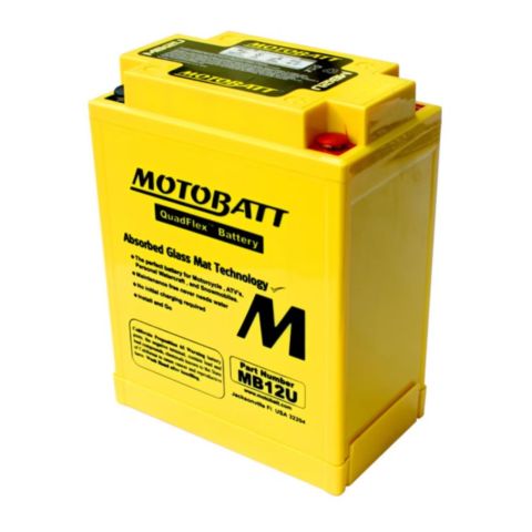 Batteria Potenziata Agm Motobatt 15 Ah Mb12u