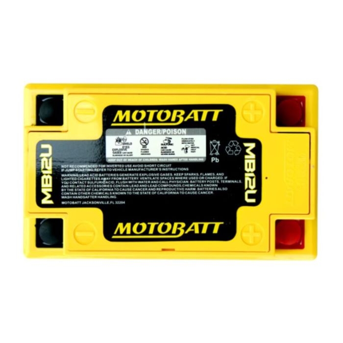 Batteria Potenziata Agm Motobatt 15 Ah Mb12u