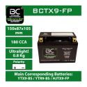 Batteria Litio Lifepo4 Bctx9l-fp