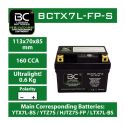 Batteria Litio Lifepo4 Bctx7l-fp-s
