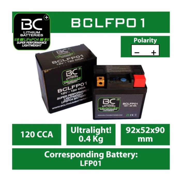 Batteria Litio Lifepo4 Bclfp01