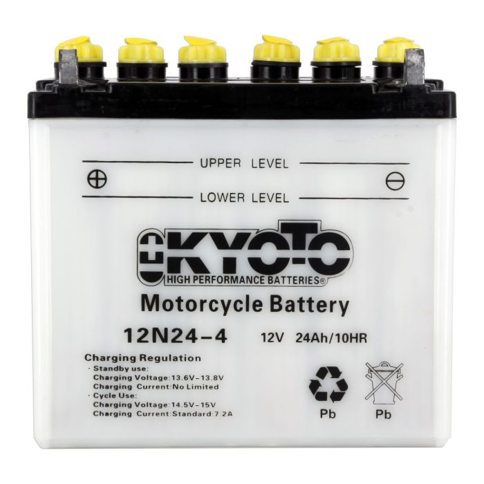 Batteria Moto Kyoto 12n24-4 Con Acido