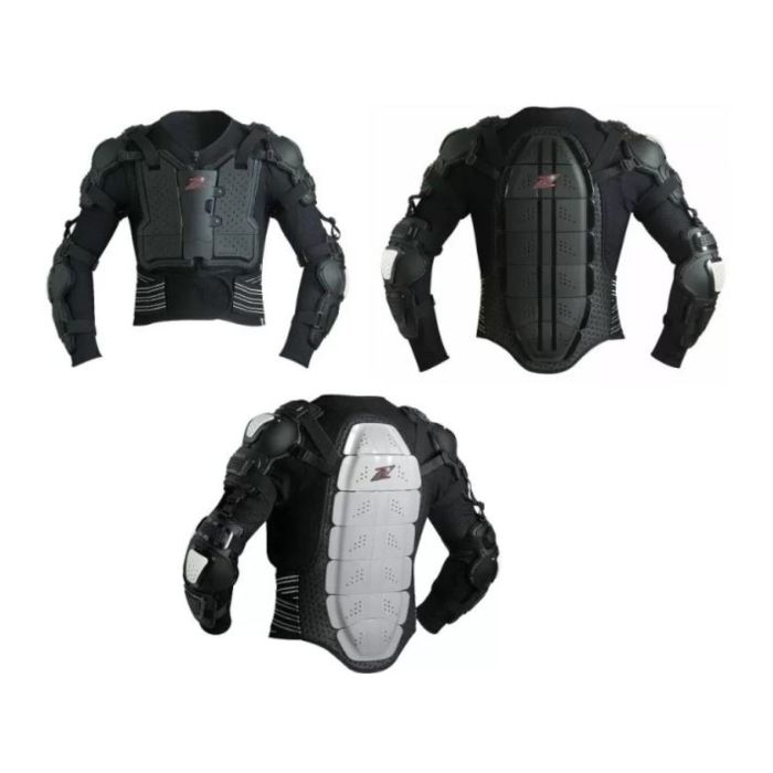 Corpetto Zandona Corax Jacket Evo 8 Scocche Nero Bianco