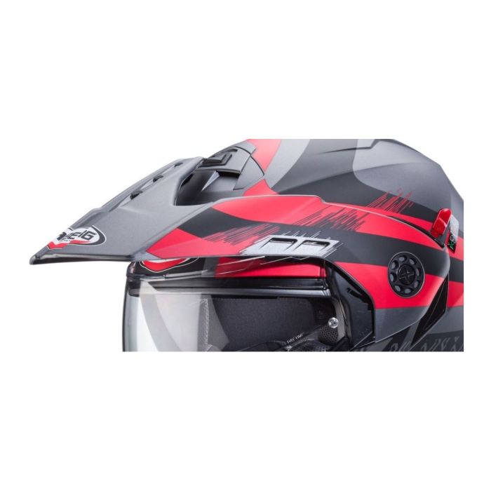 Caberg Tourmax X  Frontino Sarabe Antracite Opaco/nero/rosso