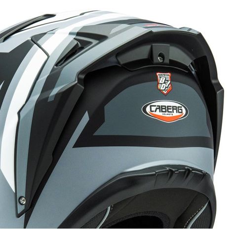 Caberg Drift Evo Ii  Kit Spoiler Horizon Grigio Op./nero/bia