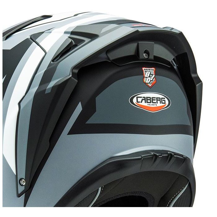 Caberg Drift Evo Ii  Kit Spoiler Horizon Grigio Op./nero/bia