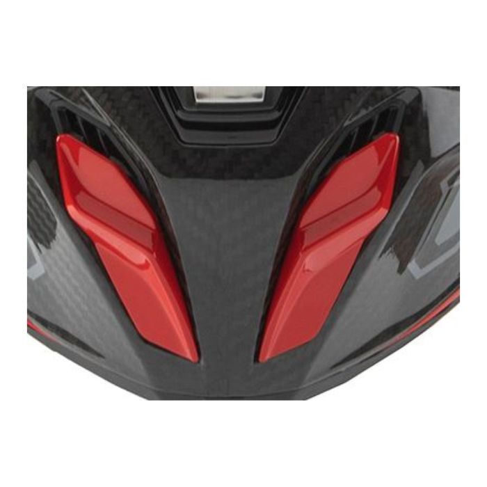 Caberg Drift Evo Ii  Kit Aeratori Mento Rosso Verniciato