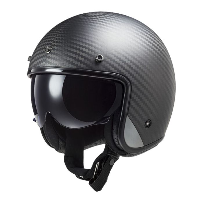Casco Ls2 Of601 Bob Ii Solid 06 Carbon