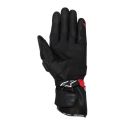 Guanti In Pelle Alpinestard Sp-3 Gloves Black Bright Red Whi