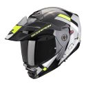 Casco Scorpion Adx-2 Galane Grigio-nero-giallo N