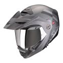Casco Scorpion Adx-2 Galane Nero-argento