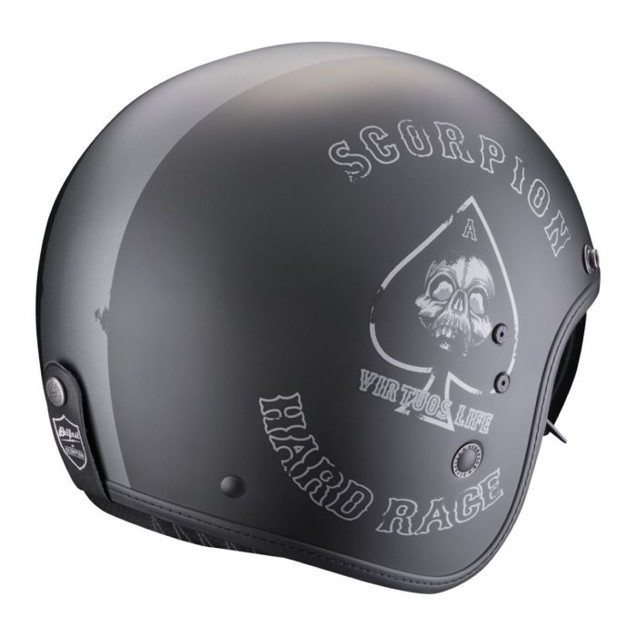 Casco Scorpion Belfast Evo Spade Nero-argento
