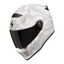 Casco Scorpion Covert Fx Dragon Grigio Opaco-argento