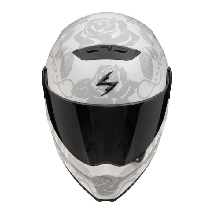 Casco Scorpion Covert Fx Dragon Grigio Opaco-argento