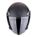 Casco Scorpion Exo-230 Band Nero Opaco-rosso-arg