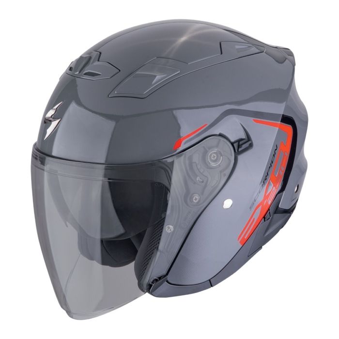 Casco Scorpion Exo-230 Cit-e Grigio-rosso
