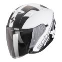 Casco Scorpion Exo-230 Qr Bianco Opaco-nero