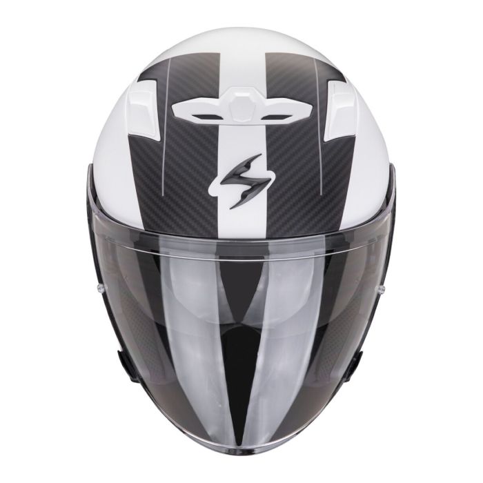 Casco Scorpion Exo-230 Qr Bianco Opaco-nero