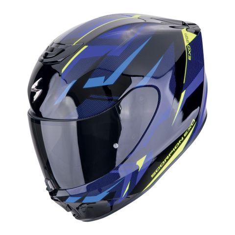 Casco Scorpion Exo-391 Aaxo Nero-blu