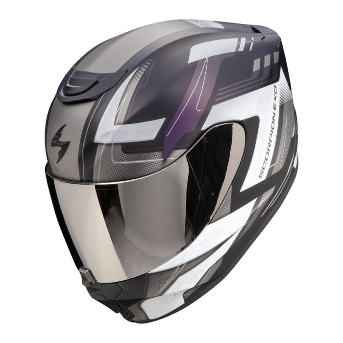 Casco Scorpion Exo-391 Captor Nero Opaco-camaleont