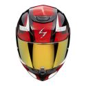Casco Scorpion Exo-391 Captor Nero-rosso
