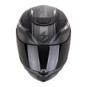 Casco Scorpion Exo-391 Ava Nero Opaco-argento