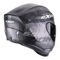 Casco Scorpion Exo-391 Ava Nero Opaco-argento