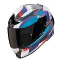 Casco Scorpion Exo-491 Abilis Nero-blu-rosso