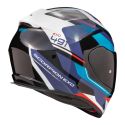 Casco Scorpion Exo-491 Abilis Nero-blu-rosso