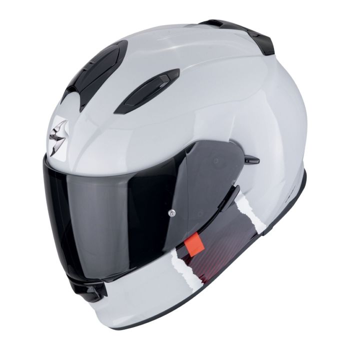 Casco Scorpion Exo-491 Code Grigio-rosso