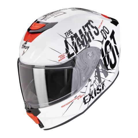 Casco Scorpion Exo-jnr Air Boum Bianco-nero