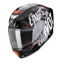 Casco Scorpion Exo-jnr Air Boum Nero-bianco