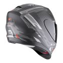 Casco Scorpion Exo-520 Evo Air Ranka Nero Opaco-argento-r
