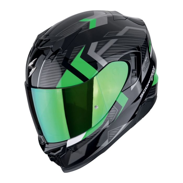 Casco Scorpion Exo-520 Evo Air Sensus Nero-verde