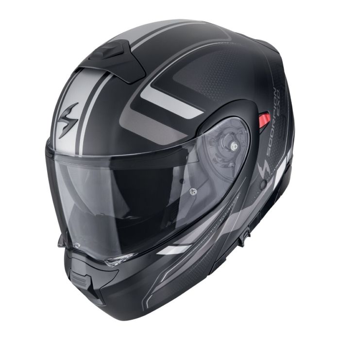 Casco Scorpion Exo-930 Evo Ardens Nero Opaco-argento