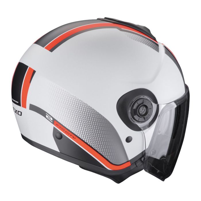Casco Scorpion Exo-city Ii Vel Grigio-rosso Opaco
