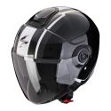 Casco Scorpion Exo-city Ii Vel Metal Nero-bianco