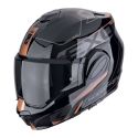 Casco Scorpion Exo-tech Evo Traveller Nero-rame
