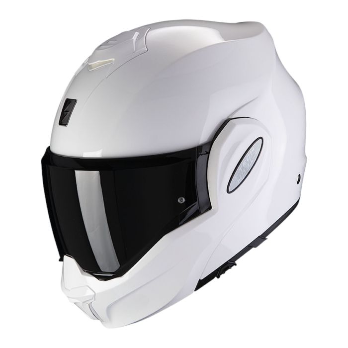 Casco Scorpion Exo-tech Evo Pro Solid Bianco Perla
