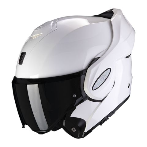 Casco Scorpion Exo-tech Evo Pro Solid Bianco Perla
