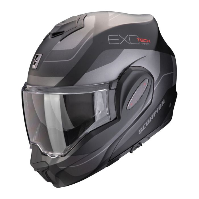 Casco Scorpion Exo-tech Evo Pro Commuta Nero-argento