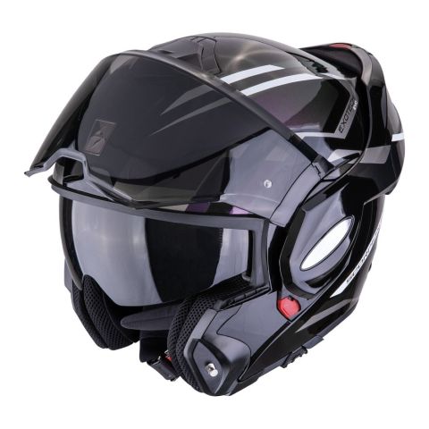 Casco Scorpion Exo-tech Evo Furio Nero-camaleon