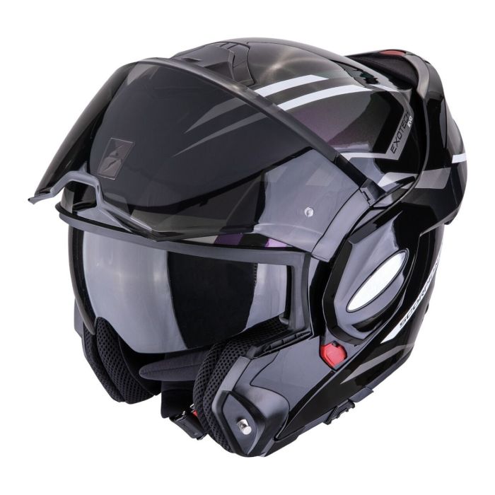 Casco Scorpion Exo-tech Evo Furio Nero-camaleon