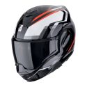 Casco Scorpion Exo-tech Evo Furio Bianco Opaco-nero-ro