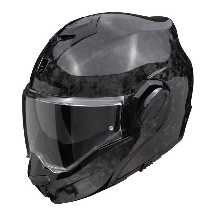 Casco Scorpion Exo-tech Evo Onyx Carbon Solid Nero