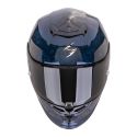 Casco Scorpion Exo-r1 Evo Onyx Carbon Air Solid Blu